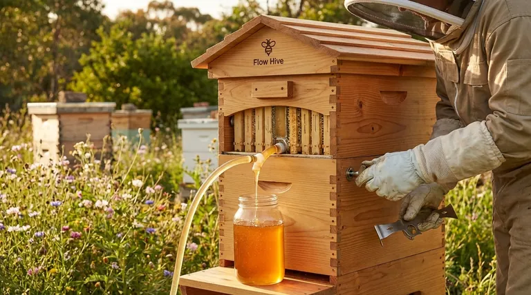 What are the benefits of the Flow Hive for beekeepers? Simplify Harvesting & Reduce Colony Stress