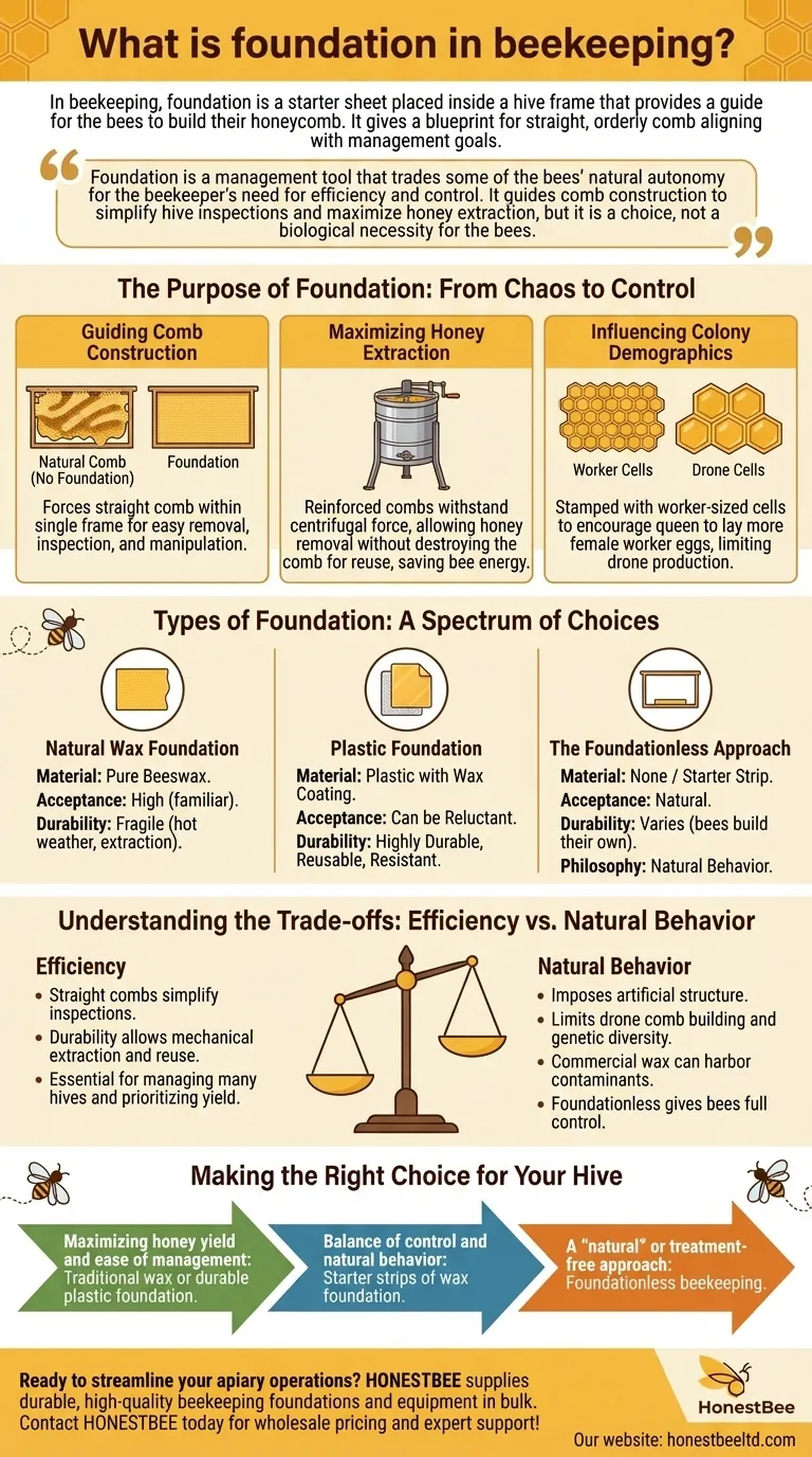 What is foundation in beekeeping? The Essential Tool for Efficient Hive Management Visual Guide