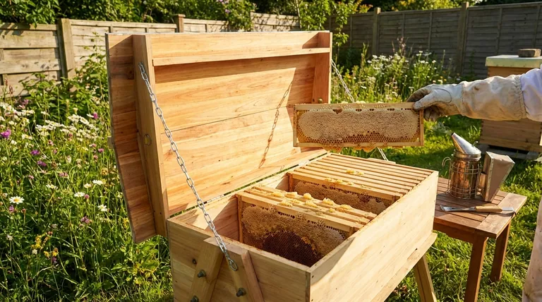 How do beekeepers manage comb production in foundationless beekeeping? Master Natural Hive Building