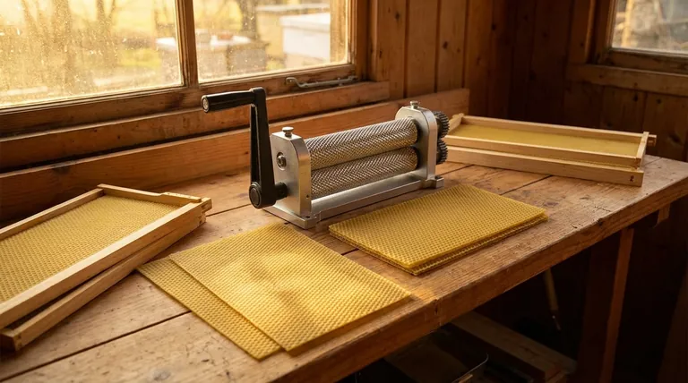 What types of beeswax foundation sheet machines are available? Find the Right Machine for Your Apiary Scale