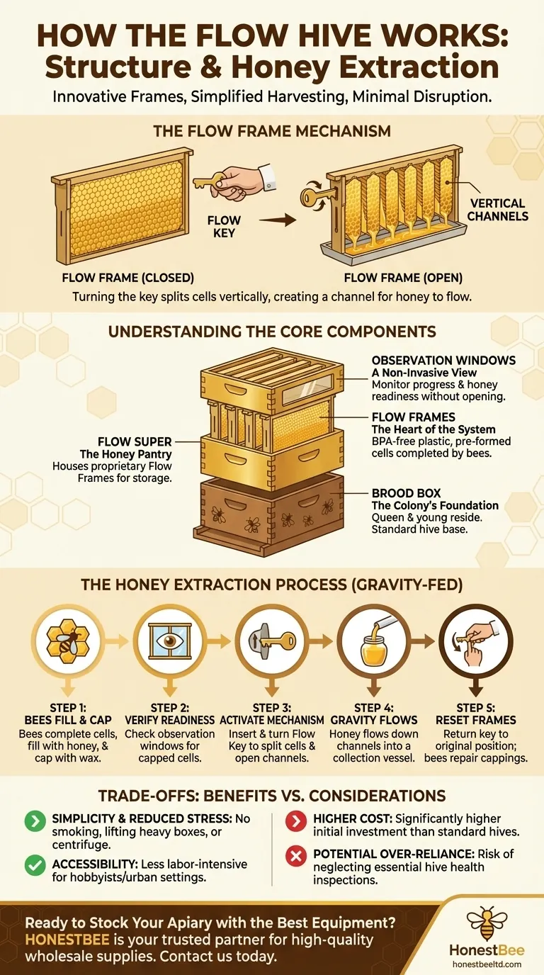 How does the Flow Hive work? A Guide to Its Revolutionary Honey-on-Tap System Visual Guide