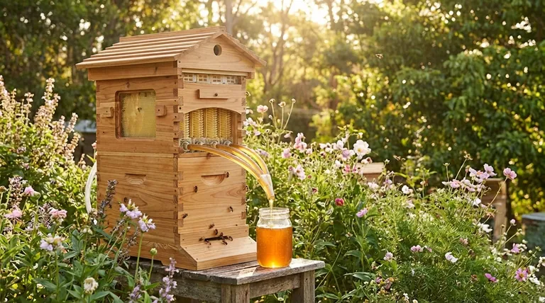 How does the Flow Hive improve bee health? By Minimizing Stress During Honey Harvest