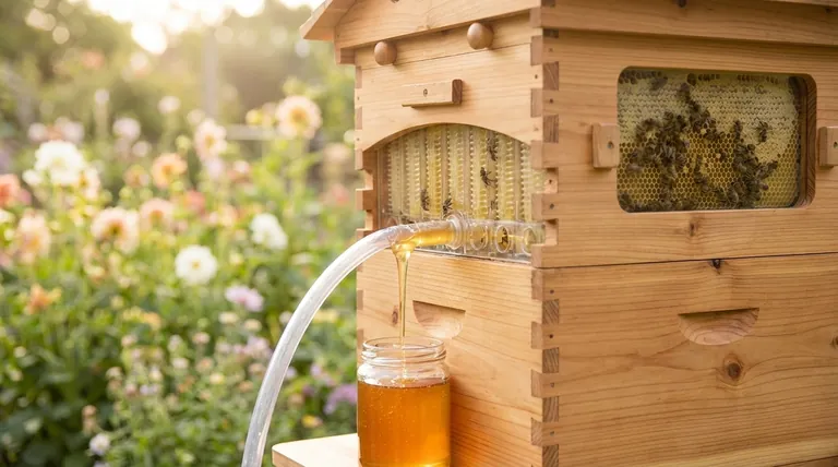 플로우 하이브(Flow Hive)는 꿀 채취 시 벌의 스트레스를 어떻게 줄여주나요? 온화한 수확을 위한 안내서