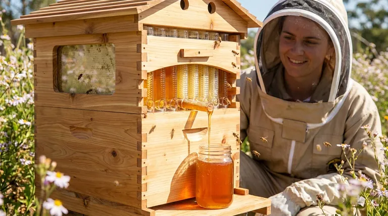 What are the benefits of the Flow Hive for novice beekeepers? Simplify Honey Harvesting & Reduce Stress