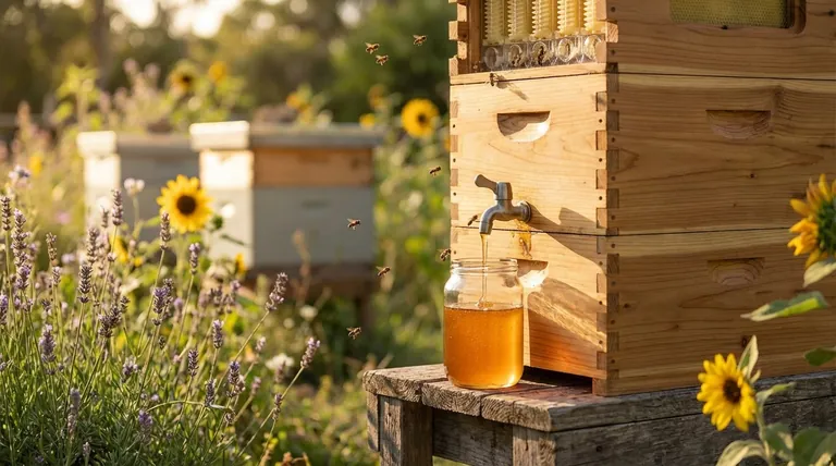 플로우 하이브란 무엇인가요? 더 쉽고 부드러운 꿀 수확을 위한 현대적인 디자인