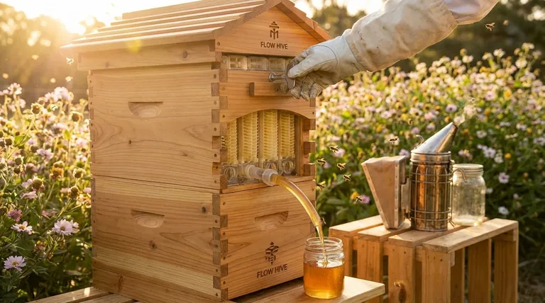 How to extract honey in Flow Hives? Experience the Simplicity of Honey on Tap