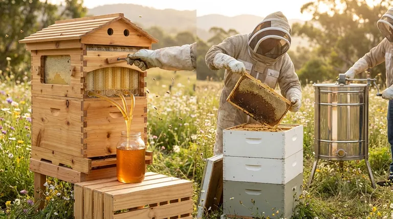 How does honey production differ between Flow Hives and Langstroth hives? Choose the Right System for Your Apiary