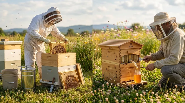 랑스트로스 벌통과 플로우 벌통의 비용은 어떻게 비교되나요? 양봉장에 대한 진정한 투자를 알아보세요