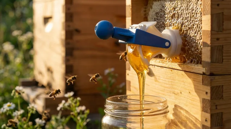 자동 흐름 벌통(Auto Flow Hive)은 어떻게 꿀 생산량을 향상시키나요? 벌통 교란을 최소화하여 수확량 증대