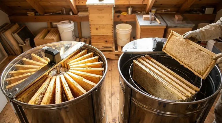 What is the difference between a radial extractor and a tangential extractor? Choose the Right Extractor for Your Apiary