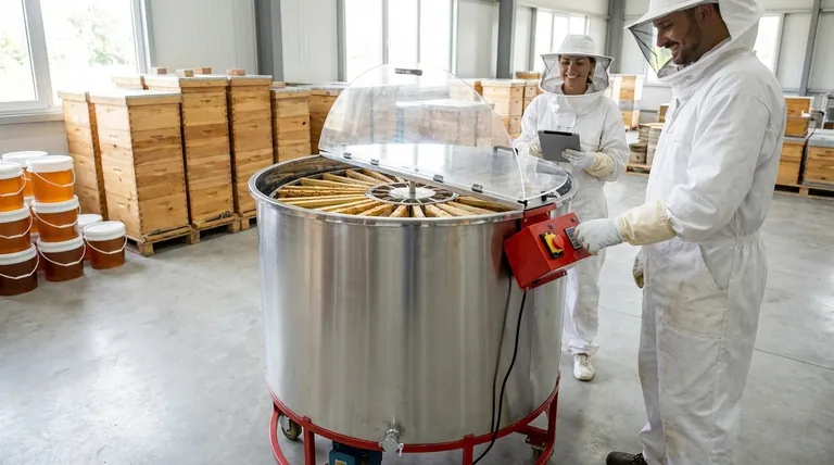 How do automated honey extractors benefit commercial beekeepers in terms of labor? Maximize Productivity & Reduce Strain