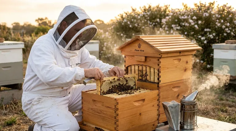 What responsibilities do beekeepers have when using Flow Hives? Beyond the Honey Tap