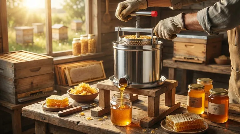꿀 압착기에 대한 전반적인 경험은 어떠했나요? 소규모 양봉의 수확량 극대화