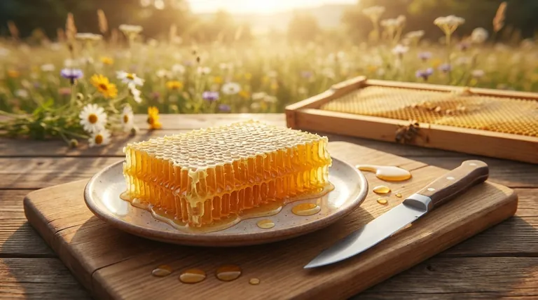 컷 콤 허니란 무엇이며 어떻게 준비되나요? 가장 순수한 형태의 꿀을 경험해 보세요