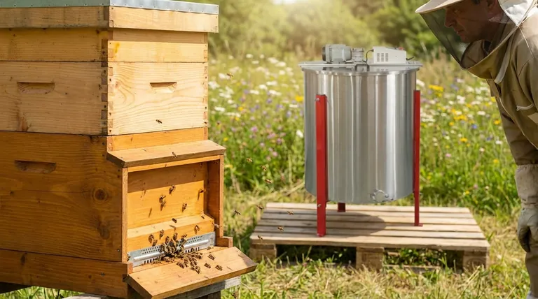 첫해 벌통의 꿀 채취와 관련하여 고려해야 할 사항은 무엇입니까? 풍성한 미래를 위해 군집 생존을 최우선으로 하십시오.