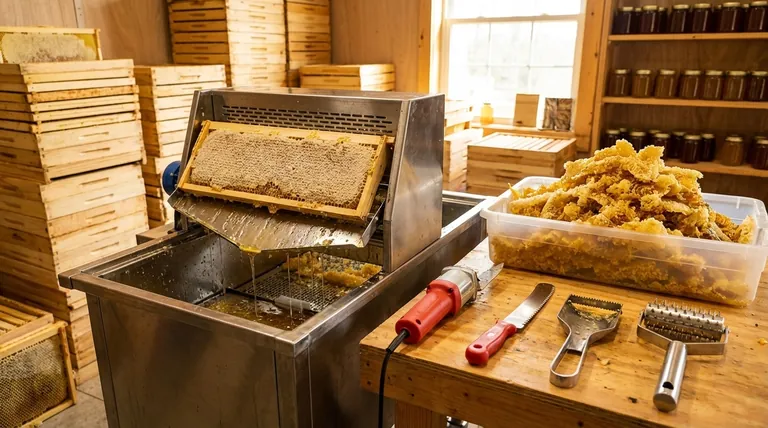 꿀을 밀랍 제거하는 데 어떤 도구를 사용할 수 있나요? 수확에 적합한 도구를 선택하는 가이드