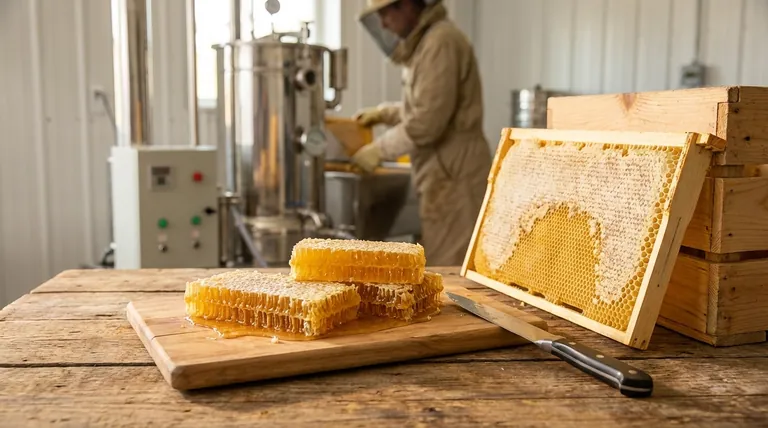 What is the cut comb honey method? A Guide to Pure, Artisanal Honey Production