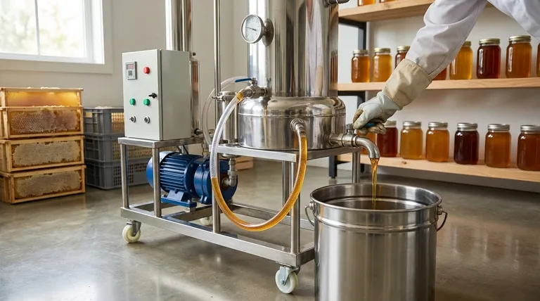 꿀은 채취 후 어떻게 여과되나요? 생꿀 또는 상업용 꿀에 적합한 방법을 선택하세요