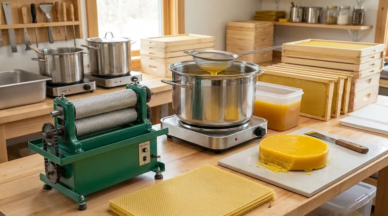 고품질 밀랍 가공을 위한 권장 사항은 무엇입니까? 최대 순도와 가치 달성