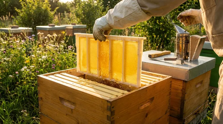 What should be done after removing honey supers from a Langstroth hive? Master Your Post-Harvest Hive Management