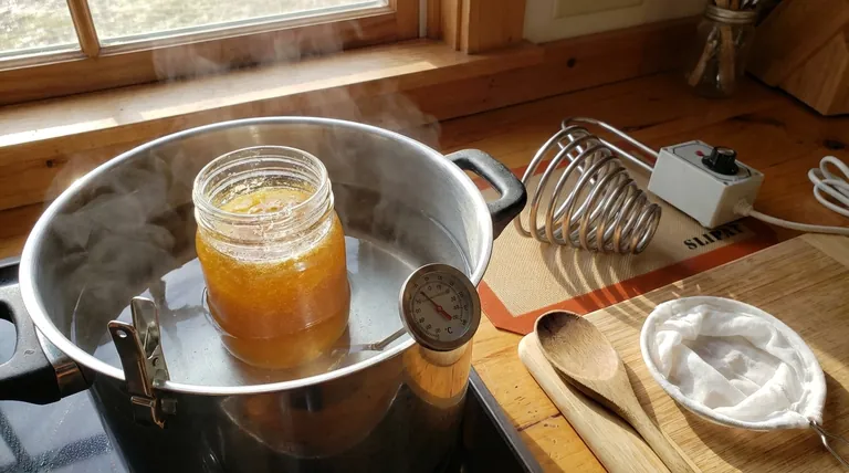 O que é o método de banho-maria para o processamento de mel? Uma Técnica Suave para Mel de Qualidade