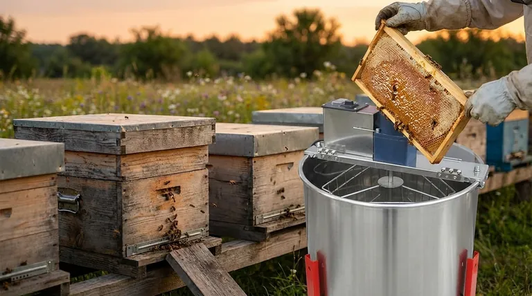 What happens to the frames after spinning in the extractor? A Guide to Sustainable Frame Management