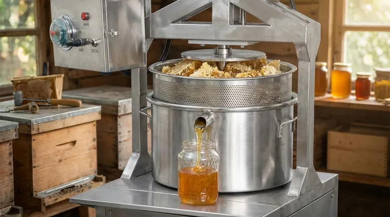 What is the purpose of a honey screw press? Maximize Your Honey Yield Efficiently