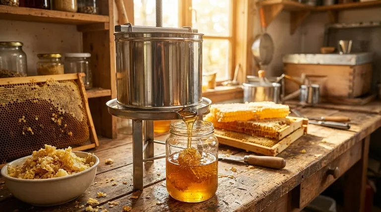 Quais são as vantagens de usar uma prensa de mel tipo parafuso? Maximize o Rendimento para Mel Natural e Rústico