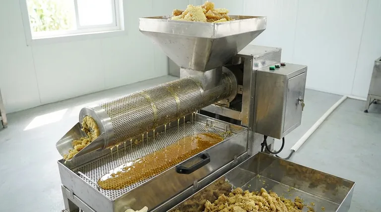 How does the honey screw press operate? A Guide to Maximizing Honey Yield from Cappings