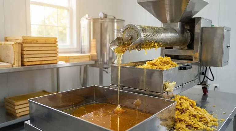 What equipment is used to separate beeswax from honey in cappings? Match the Right Tool to Your Apiary's Scale