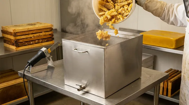 What types of beeswax melters are available for beekeepers? Choose the Right One for Your Operation