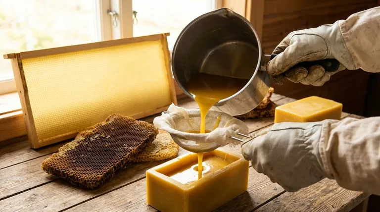 What is the purpose of a wax melting pot in beekeeping? Maximize Hive Health and Productivity