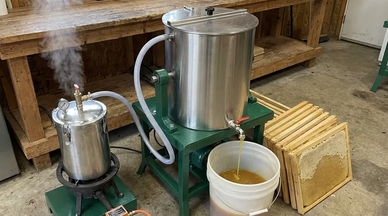 증기 왁스 멜터를 사용하는 단계는 무엇입니까? 안전하고 효율적인 밀랍 추출 마스터하기