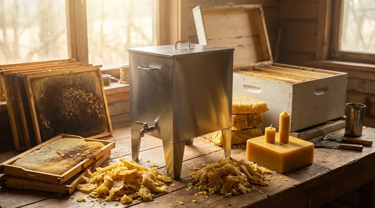 모든 양봉가가 밀랍 용융기가 필요한 이유는 무엇일까요? 벌통 건강을 확보하고 밀랍으로 수익을 창출하세요