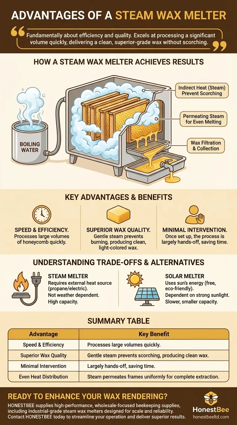 증기식 밀랍 용해기의 장점은 무엇인가요? 우수한 밀랍 품질과 효율성 달성 시각적 가이드