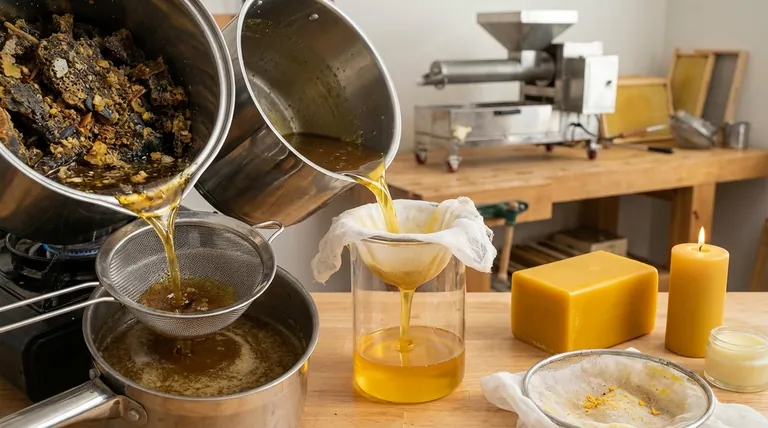 추출 후 밀랍에 두 번째 여과가 필요한 이유는 무엇입니까? 순수하고 고품질의 왁스를 위해