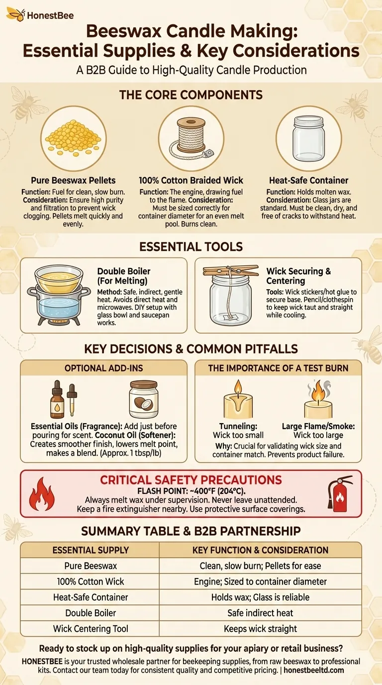 What supplies are needed to make beeswax candles? Master the Art with Essential Components Visual Guide