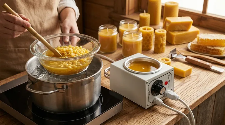 How do you melt beeswax for candle making? Safely Preserve Wax Quality with Proper Technique