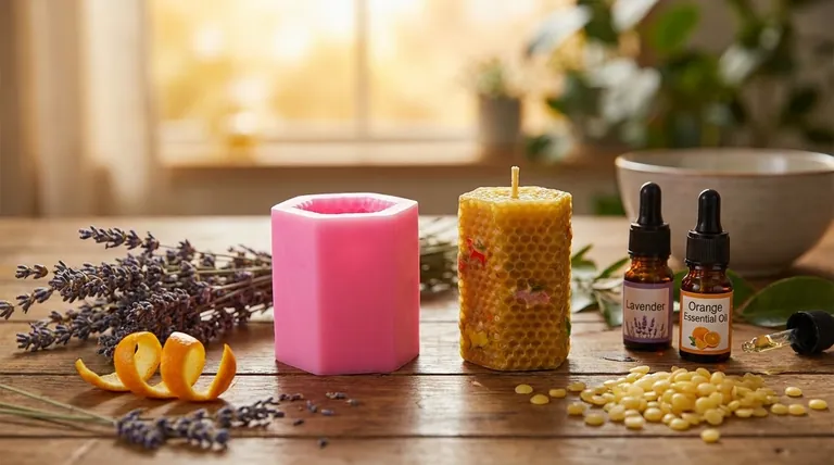 캔들 제작 시 에센셜 오일을 사용할 때의 이점은 무엇인가요? 천연 및 테라피 효과가 있는 향을 만드세요