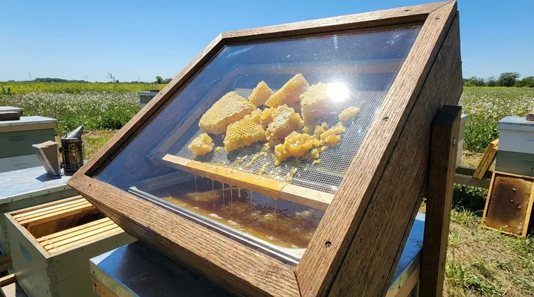 Was ist die Sonnenwachsschmelze-Methode zur Reinigung von Bienenwachs? Eine nachhaltige Art, Ihr Wachs zu reinigen
