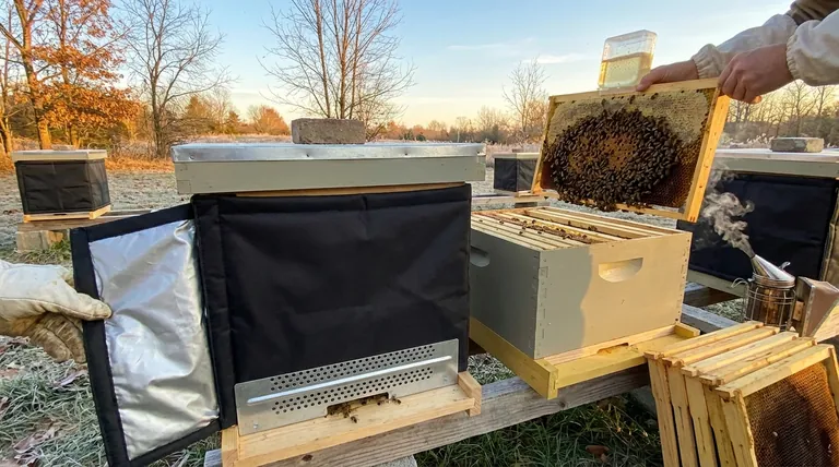 What steps do beekeepers take to prepare hives for winter? A Guide to Ensure Colony Survival