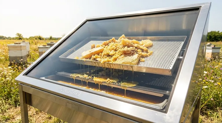 태양열 밀랍 정제기의 내부 구성 요소는 무엇인가요? 간단하고 순수한 밀랍 생산을 시작하세요