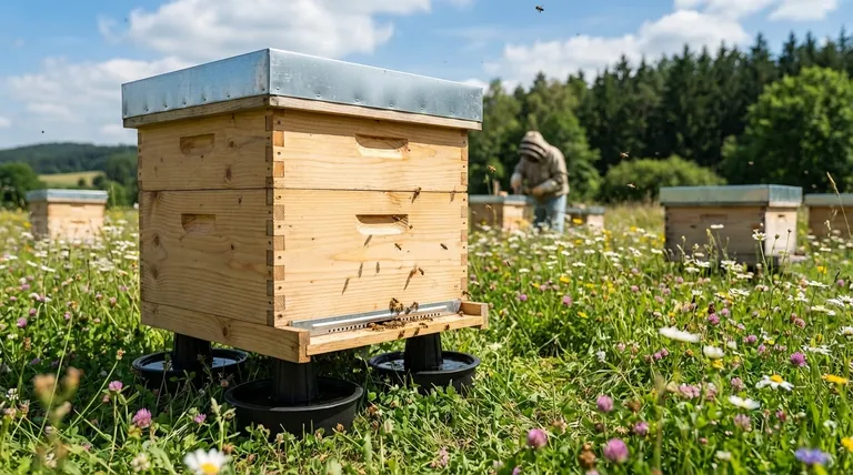 What are the basic components needed for a beekeeping hive? A Guide to Building a Thriving Colony