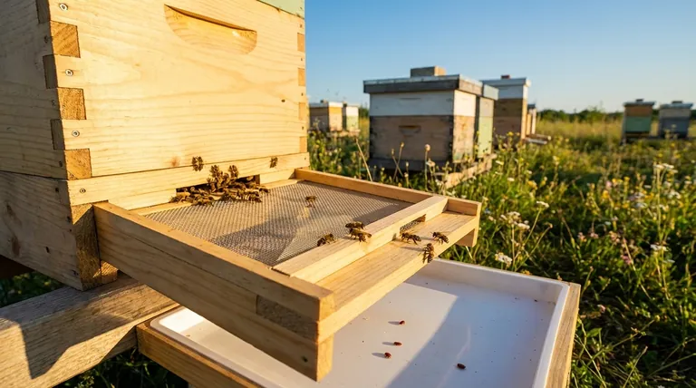 벌통 바닥판의 기능은 무엇인가요? 건강한 군집을 위한 필수 기반