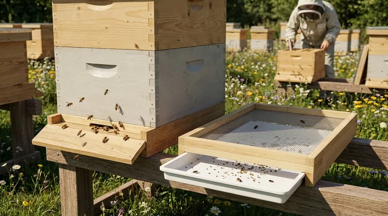 蜂箱底板有哪些功能?健康蜂群的必要基础