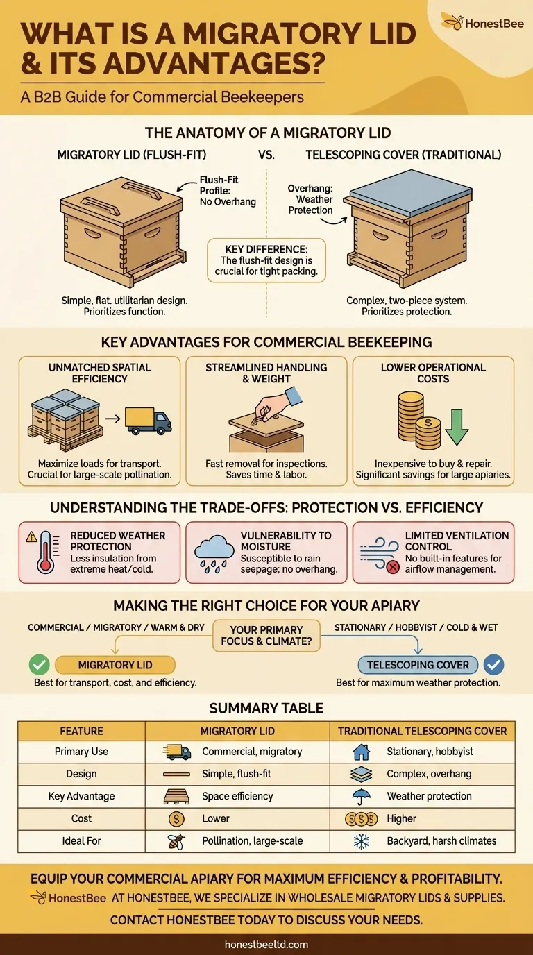이동식 뚜껑이란 무엇이며 어떤 장점이 있나요? 상업 양봉의 효율성 향상 시각적 가이드