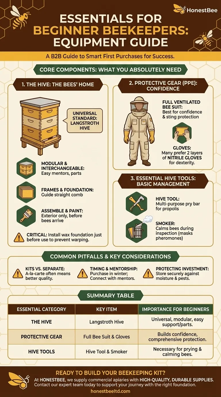 초보 양봉가가 양봉 장비를 구매할 때 고려해야 할 사항은 무엇인가요? 필수 스타터 장비 가이드 시각적 가이드
