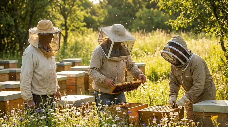 양봉가에게 어떤 종류의 벌집 베일이 있나요? 양봉장에 적합한 보호 장비를 선택하세요