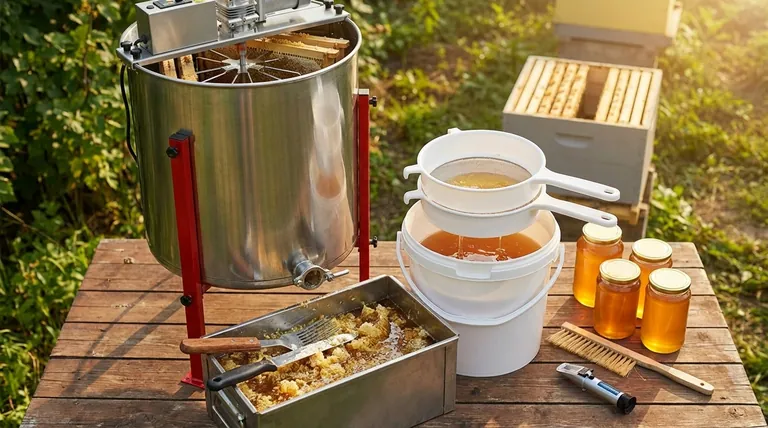 蜂蜜采收使用什么设备?每个养蜂人的必备工具