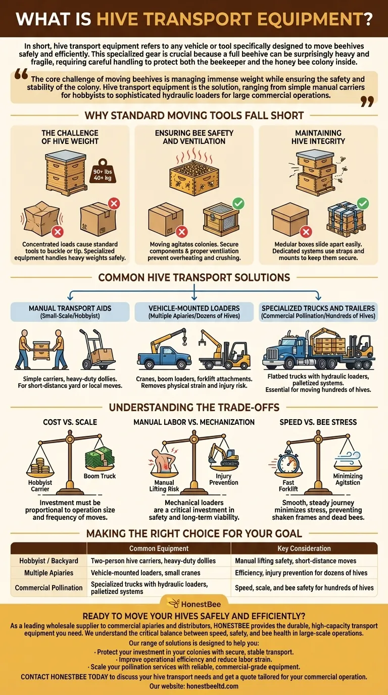 벌통 운송 장비란 무엇인가요? 안전하고 효율적인 벌통 이동을 위한 필수 장비 시각적 가이드